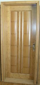 Eco-friendly custom Solid  Bamboo/wood interior door for interior home 	
