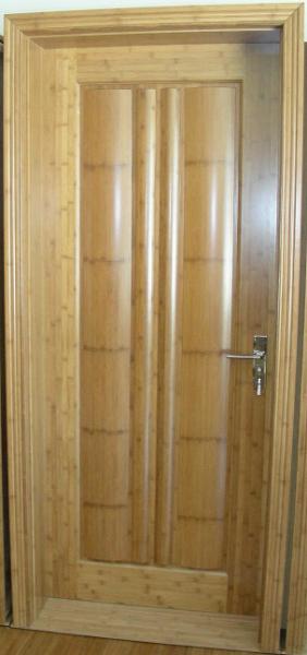 Buy Eco-friendly custom Solid  Bamboo/wood interior door for interior home 	 at wholesale prices