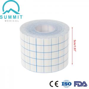 Quality 5cmX10m Wound Dressing Roll , White Non Woven Adhesive Tape for sale