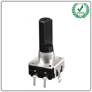 China ec12 Rotary Encoder With Insulated Shaft 24 pos Rotary Encoder Switch Soundwell Rotary Encoder With Mounting Bracket on sale