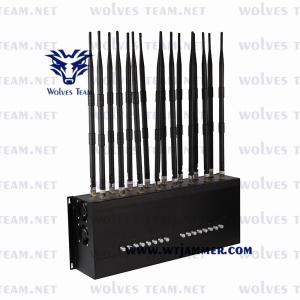China Adjustable Celluar Signal Jammer  GSM CDMA 3G 4G 5G  WIFI GPS Lojack Mobile Phone Jammer 24/7 continuously working goal on sale