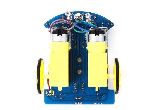 Buy D2 - 1 Intelligent Arduino Car Robot , Yellow / Bule Arduino Robot Car Kit at wholesale prices