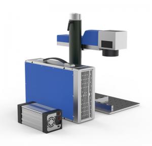 Quality Raycus 20W Smart Mini Portable Fiber Laser Marking Machine for sale