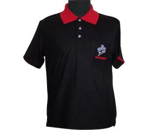 China Screen Printing Mens Short Sleeve Polo Shirts , Casual Men's Polo Neck Shirts on sale