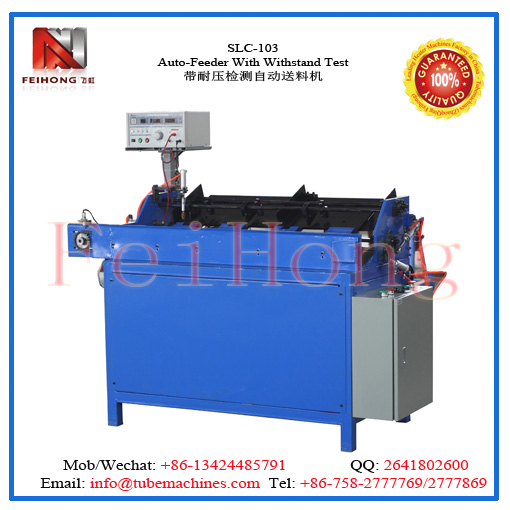 feeding and testing macine for electric heater