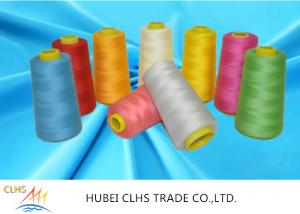 China 100% Virgin Spun Multi Colored Sewing Thread , Knitting Weaving Polyester Core Spun Thread on sale
