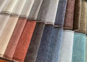 China Soft Jacquard Chenille Sofa Fabric Long Pile Woven BS5852 Fire Retardant on sale