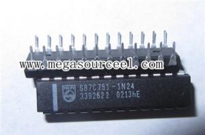 Quality MCU Microcontroller Unit S87C751-1N24 - - 80C51 8-bit microcontroller family 2K/64 OTP/ROM, I2C, low pin count for sale