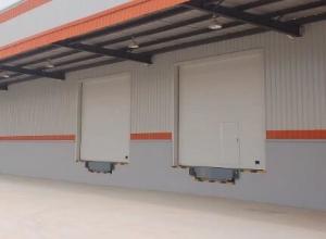 China Polyurethane Foam Overhead Sectional Door High Speed Excellent Insulation Rapid sectional warehouse sandwich panel doors on sale