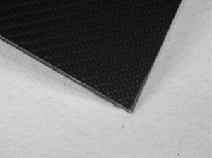 China Black Twill Matte Carbon Fiber Panels use for surfboard / boat centerboard on sale