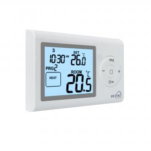 Quality 7 Days Programmable Boiler Heating Thermostat CE RoHS High Accuracy for sale