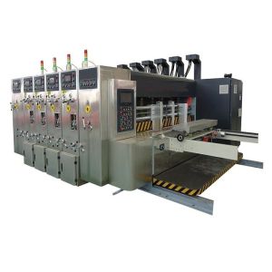 Buy cheap 130pcs/min 3 Color Flexo Printing Machine For Corrugated Box Making Plant from wholesalers