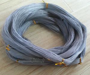 Quality 10skeins  connected braided single grey color  fishing line for sale