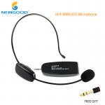 UHF Megaphone Wireless Headset Microphone Loud Speaker with Sound Voice Signal