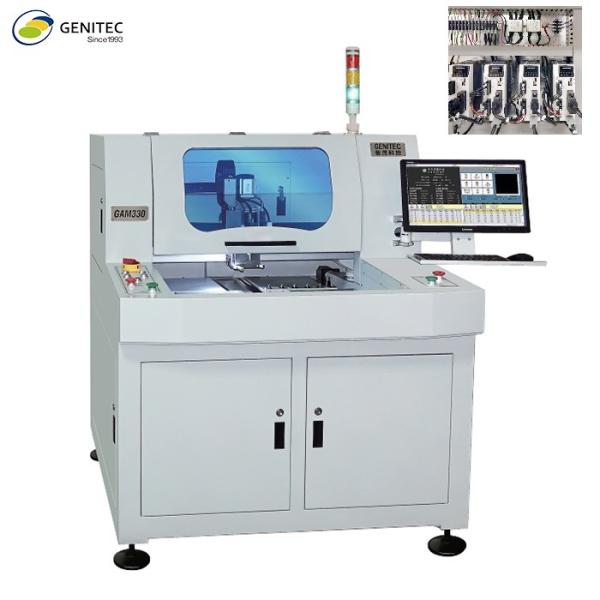 Buy Genitec Spindle PCB Separator PCB Cutter Machine With Position Alignment System GAM330 at wholesale prices