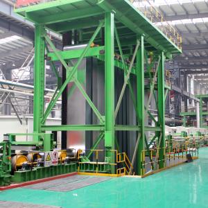 China Galvanized Sheet Colour Coating Line Manufacturers Metal Coating Line 0.16-0.6×1400MM on sale