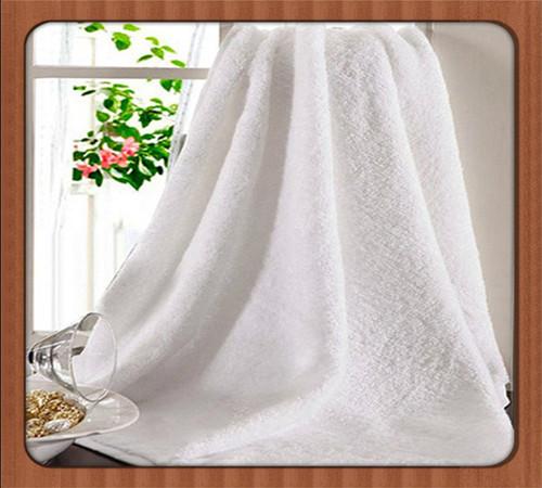 Buy Custom Logo White 100% Cotton 5 Star Hotel Towel/Untwisted yarn towel embroidered towel at wholesale prices
