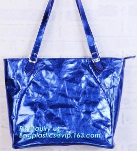 Quality tyvek handbag tote bag women,Folding Tyvek Bag, Canvas Tyvek Wine Tote Bag Wholesale,washnable paper bag waterproof shop for sale