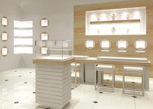 Quality Easy Install Modern Jewelry Display Cases Custom Logo For Retail Shop for sale