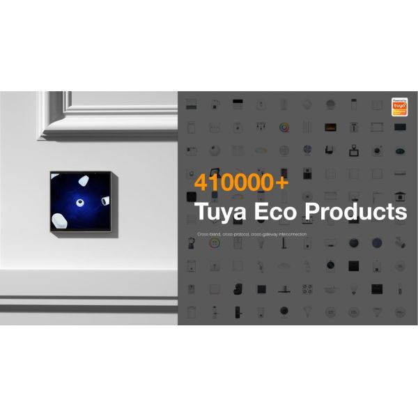 Smart Panel 4″: Built‑in Alexa & Zigbee Gateway, Tuya OS, 410K+ Devices