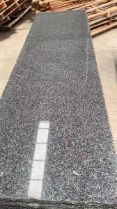 Quality Beveled G604 Black Kitchen Granite Slab Rectangular Granite Hearth Slabs for sale