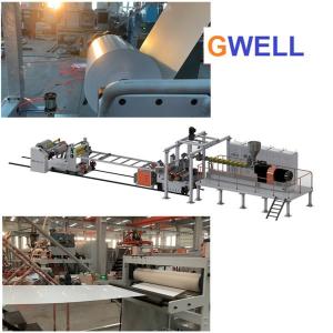 Quality PLA Single Layer Sheet Production Line For Thermoforming Plastic Sheet Extruder for sale