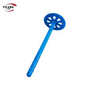 Quality Dampproof Rigid Foam Insulation Fasteners , Plastic Concrete Anchors With Disc for sale