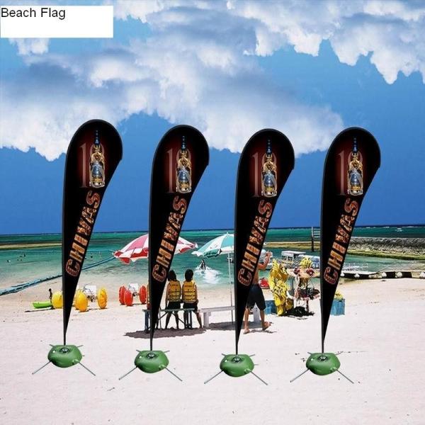 Buy Anti Corrosion Flutter Sports Banners And Flags Double Sided Teardrop Flags Easy Carry at wholesale prices
