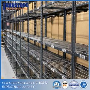 Quality Corrosion Resistant Galvanized Steel Long Span Shelving For Warehouse Storage for sale