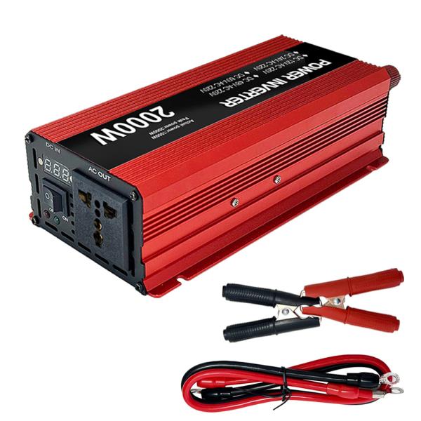 Buy 2000W Peak DC to AC Inverters 12V 24V 48V 60V Off Grid Power Inverter Output Current Load at wholesale prices