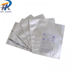 Quality high temperature retort pouch 121 degree 80mic aluminum foil bags for sale