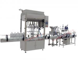 Quality Olive Oil Palm Oil Carnauba Oil Stand-up Pouch Packaging Filling and Capping Machine for sale
