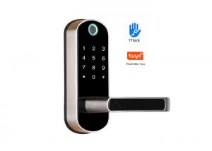 Quality Electronic Keyless Digital Deadbolt Door Lock BLE TTLock App Smart Home Door Lock WiFi Tuya APP for sale