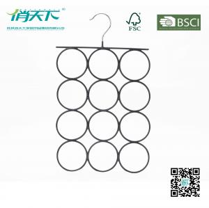 Quality Betterall Unique Holey PVC Metal Hanger for Ties or Scarves for sale