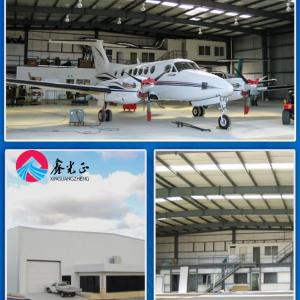 China Wind Resistant Airplane Hangar Buildings Structural Steel For Construction on sale