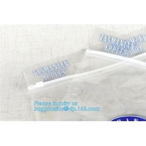 Buy cheap frozen food plastic packaging bag with slider zipper, pe zip lock bag with from wholesalers