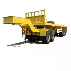 Quality Steel 70 Ton CIMC Container Trailer 12R22.5 Tire With Dolly for sale