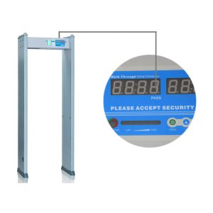 Buy cheap Weatherproof Portable Metal Detector Gate Professional With Password Protection from wholesalers