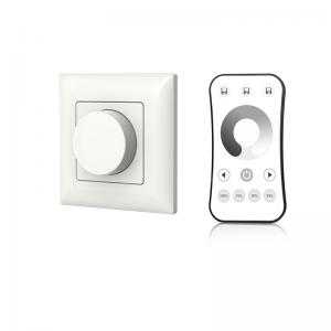 Quality Plastic Rotary Led Dimmer Switch , Dimmable Led Switch With Remote 100-240W for sale