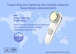 China Portable Ultrasonic Facial Beauty Instrument Facial Lifting And Tightening Skin on sale
