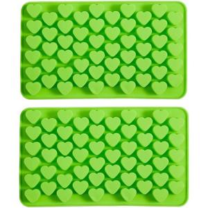 China Mini Heart Shape Silicone Gummy Molds With Dropper, Findtop Chocolate Mold Silicone Cake Molds For Baking Chocolate on sale