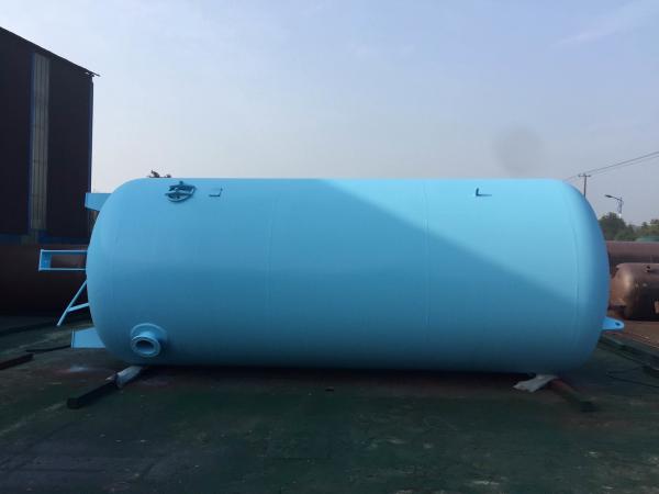 Buy Stainless Steel Horizontal Air Receiver Tanks , 60 / 100 Gallon Air Compressor Tank at wholesale prices