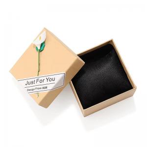 Quality Custom Kraft Paper Watch Box Cases With Pillow Insert for sale