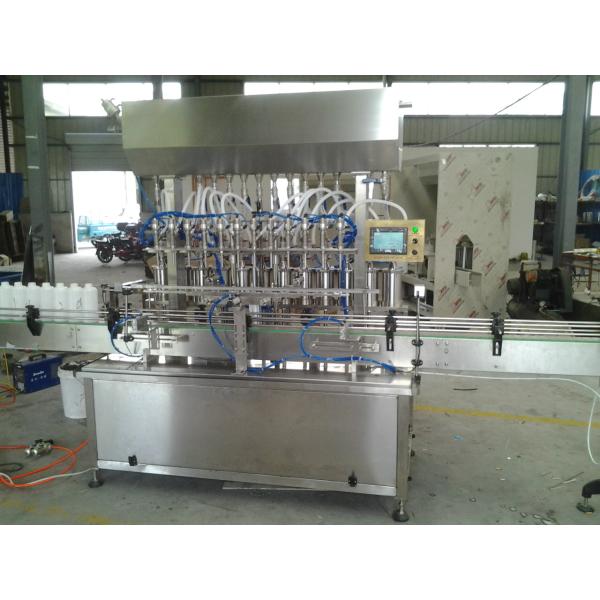 3L Bottle Detergent Liquid Filling Machine , Sauce Cans Liquid Filling Capping Machine