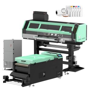 Buy cheap 60cm Epson I3200*3 DTF Printer Machine Print color CMYK W FG FM FY FO from wholesalers