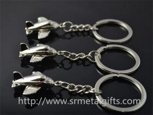 Quality Where to buy aviation plane keychains? China metal gift factory for cheap airplane keyring for sale