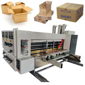 Quality Small 200pcs/Min 25kw Corrugated Box Printing Machine for sale