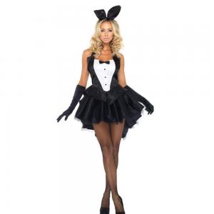 China Women's Halloween Costume Themed Rave TV Movie Dutch Exotic Role play Bunny Costume on sale