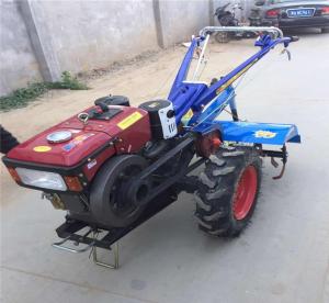 Quality Factory directly selling Walking Tractor 8 hp 10 hp 12hp 15hp 18hp Diesel Engine Power 2 Wheel Walking Tractor for sale