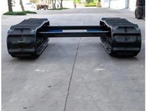 Quality Exploration Drilling Rigs 4MT Rubber Track Chassis Undercarriage Parts for sale